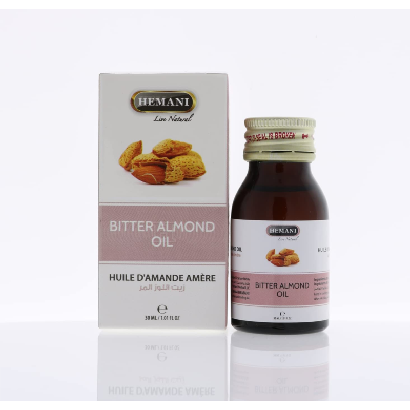 Hemani Bitter Almond Oil 30ml - pronatural
