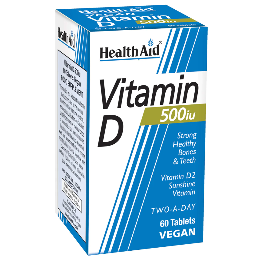 HealthAid Vitamin D 500iu Capsules - Pronatural