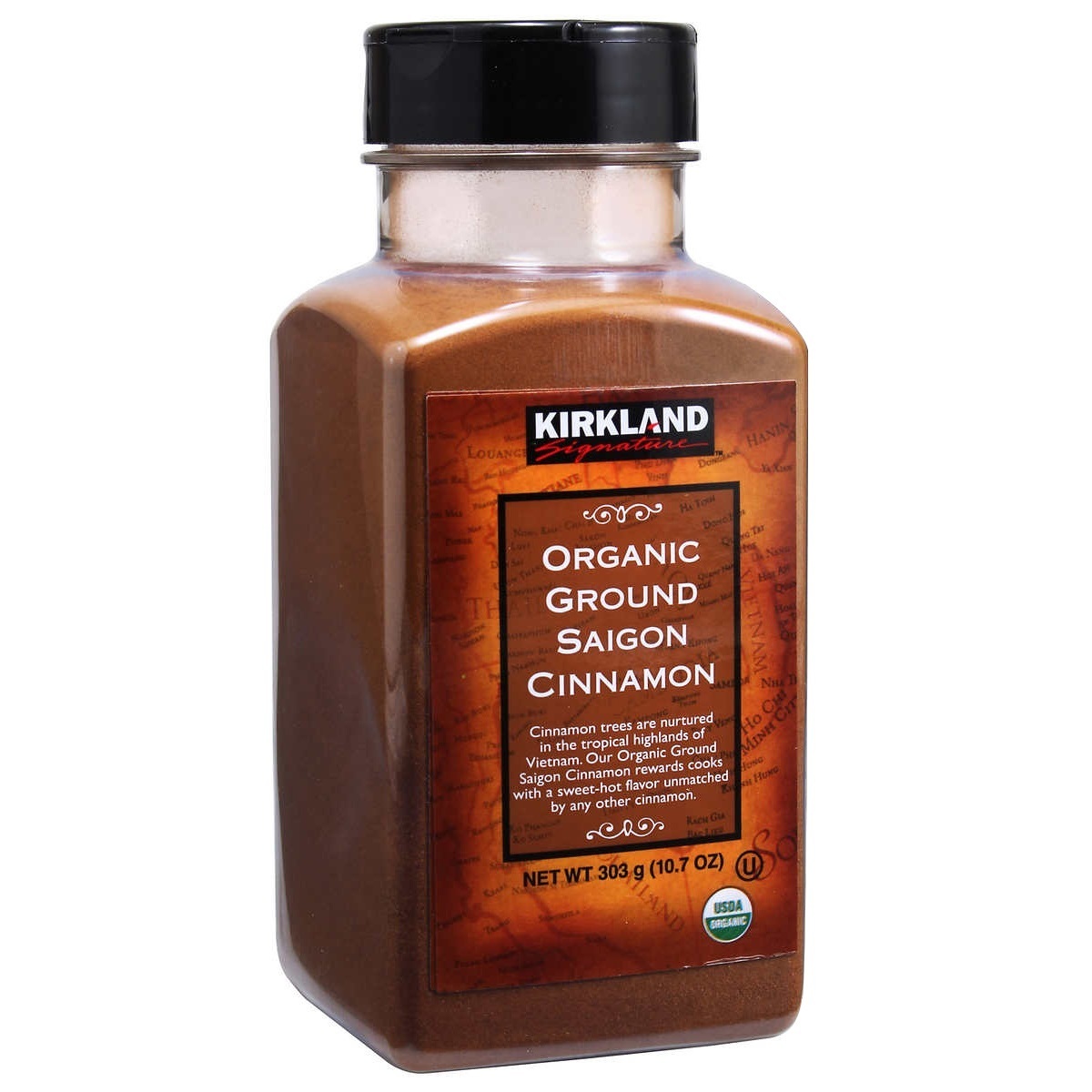 Kirkland Organic Ground Saigon Cinnamon 303g - pronatural