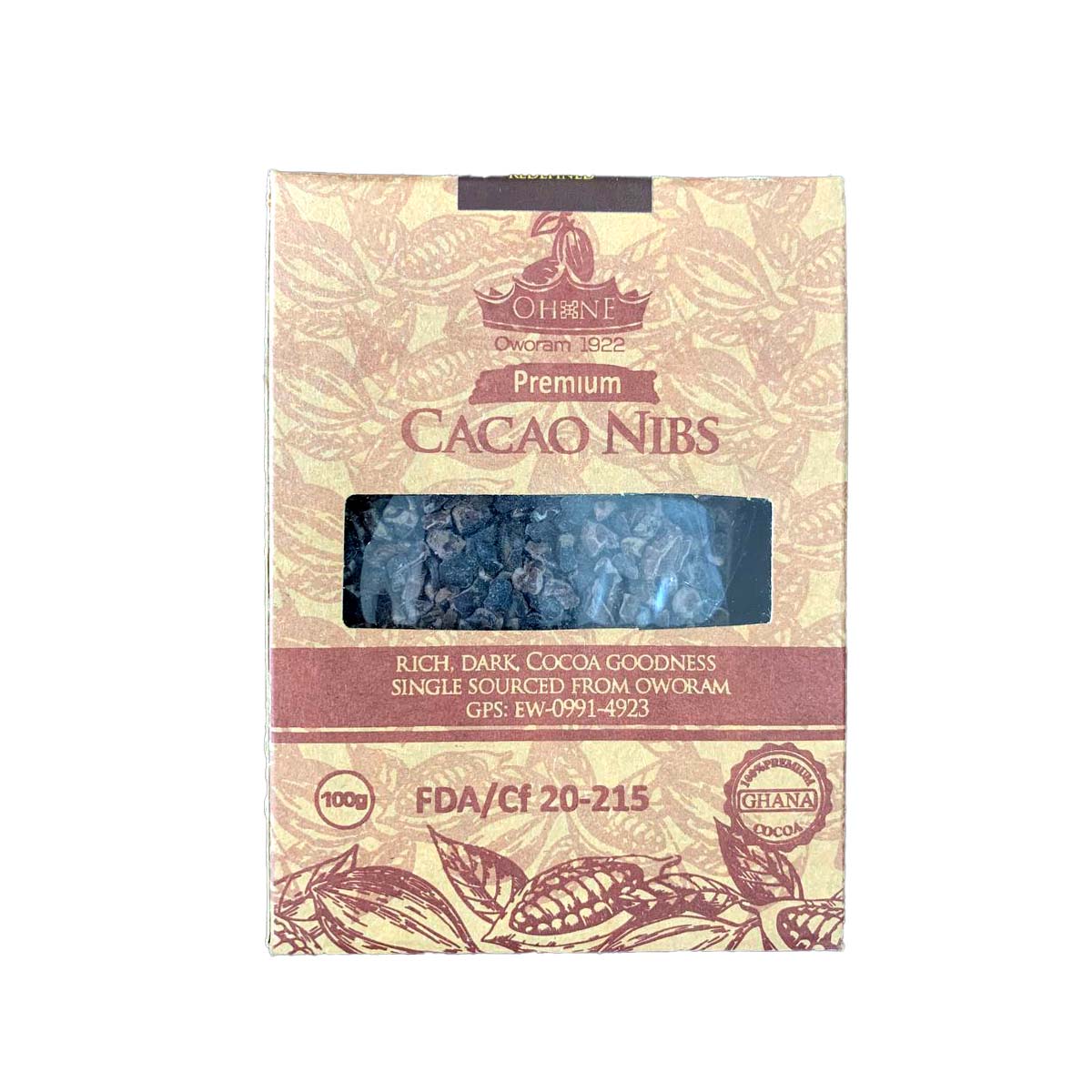 Premium Cacao Nibs 100g - pronatural