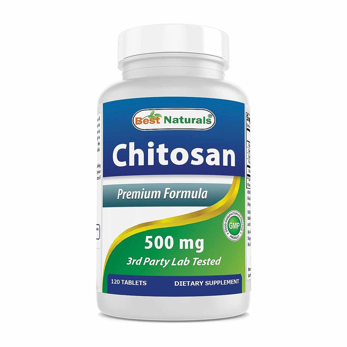 Best Naturals Chitosan 500mg 120 Tabs