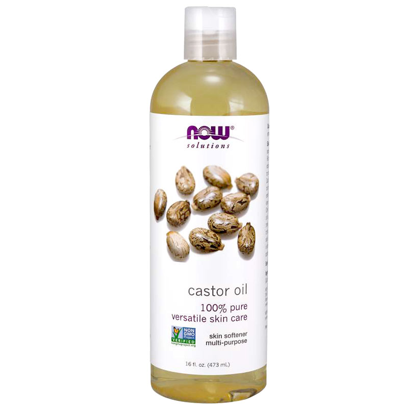 Now Castor Oil and almond oil 473ml