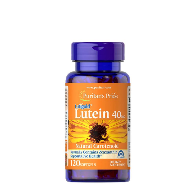 Puritan's Pride Lutein 40 mg 120 Softgels